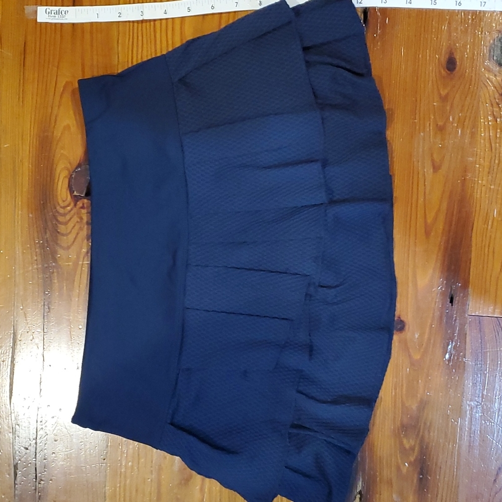 Luck in love navy skirt